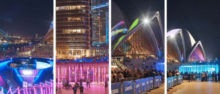 Samsung Night Reimagined Sydney Opera House, Vivid Sydney