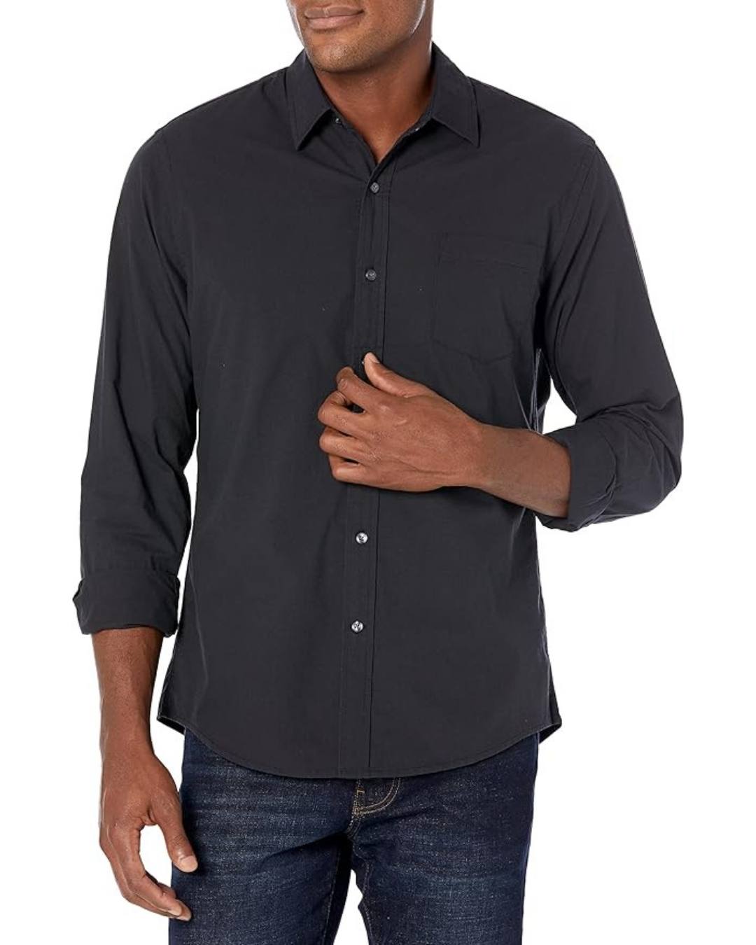 black-long-sleeved-button-up-shirt-men